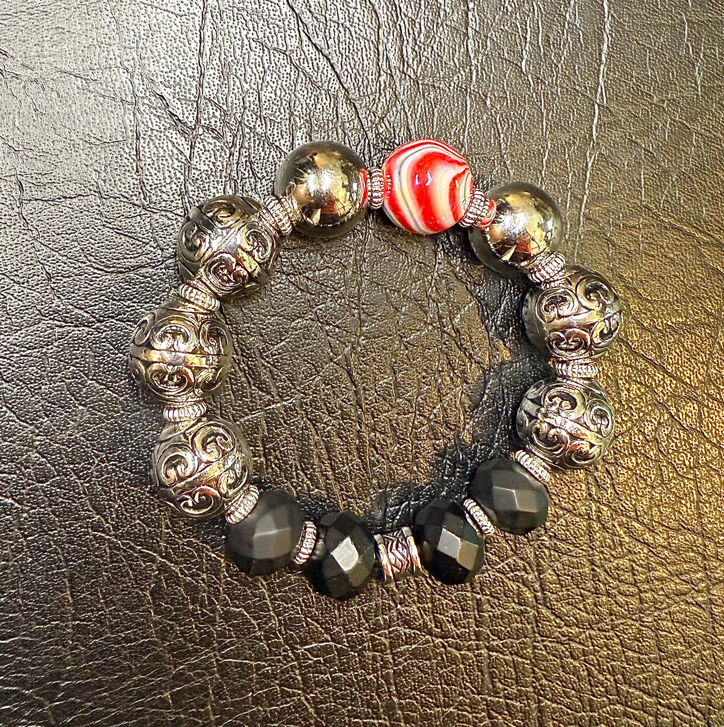 Red Preppy Bracelet