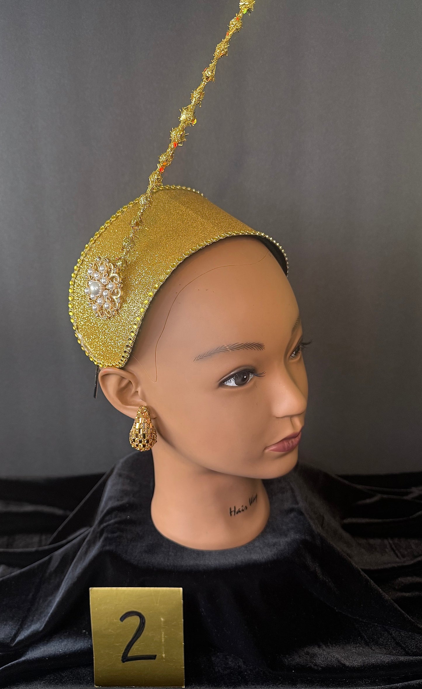 Modest Gold Headband