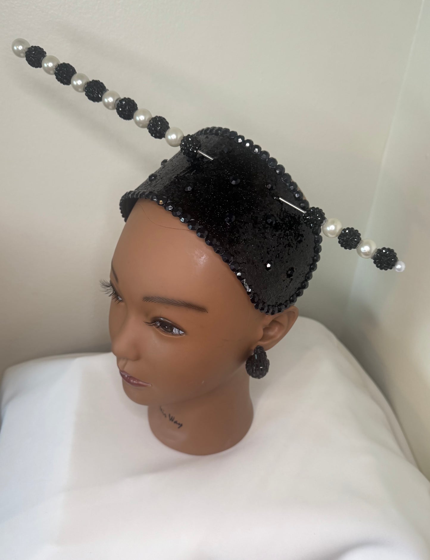 Black Fascinator