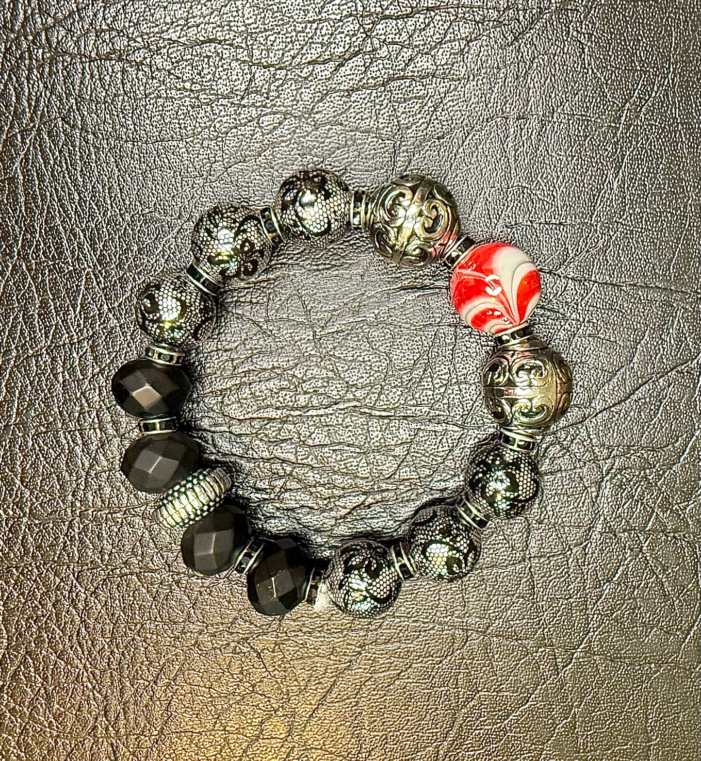 Red Preppy Bracelet