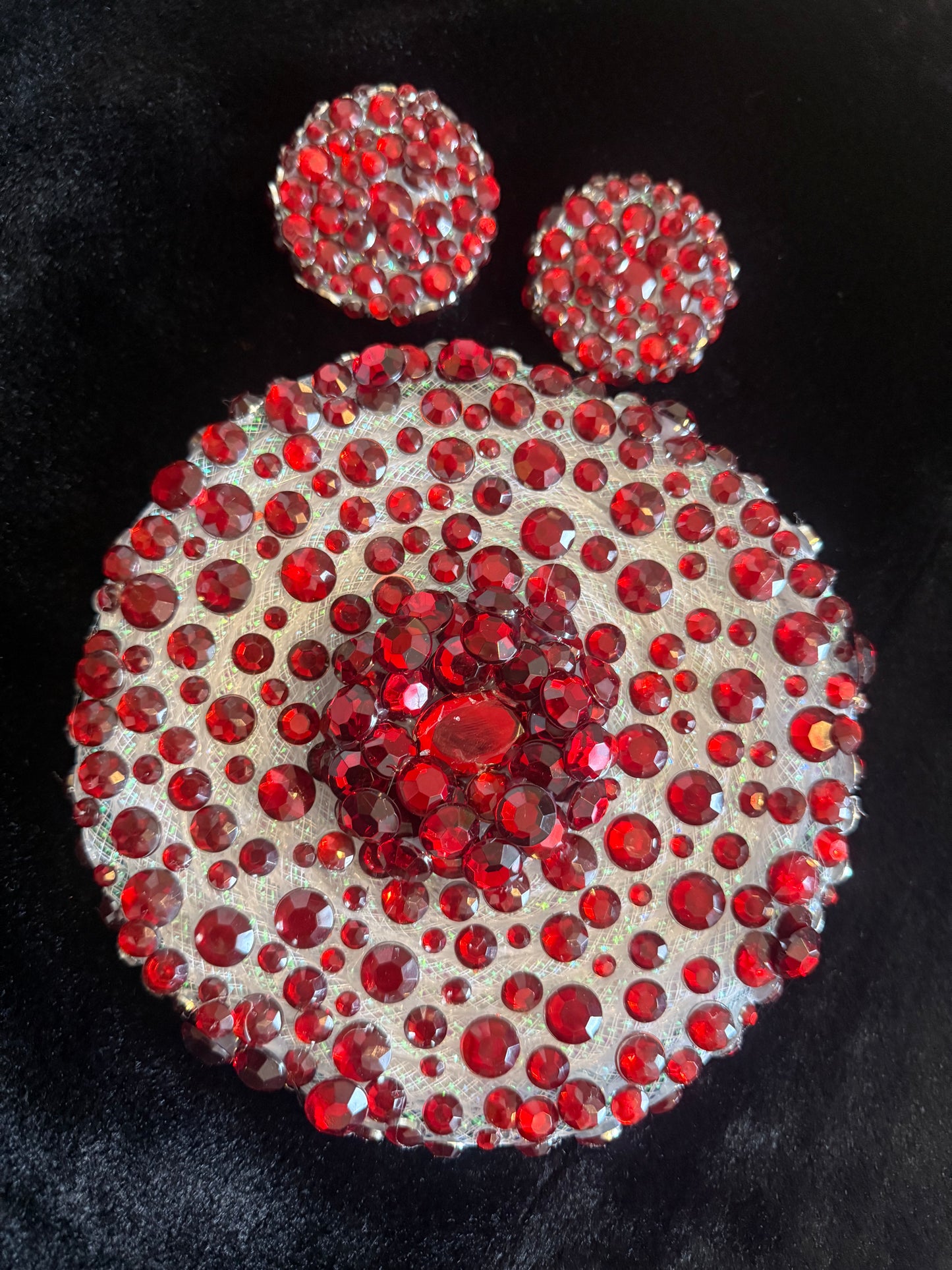 Ruby Galaxy (BO) Corsage Set