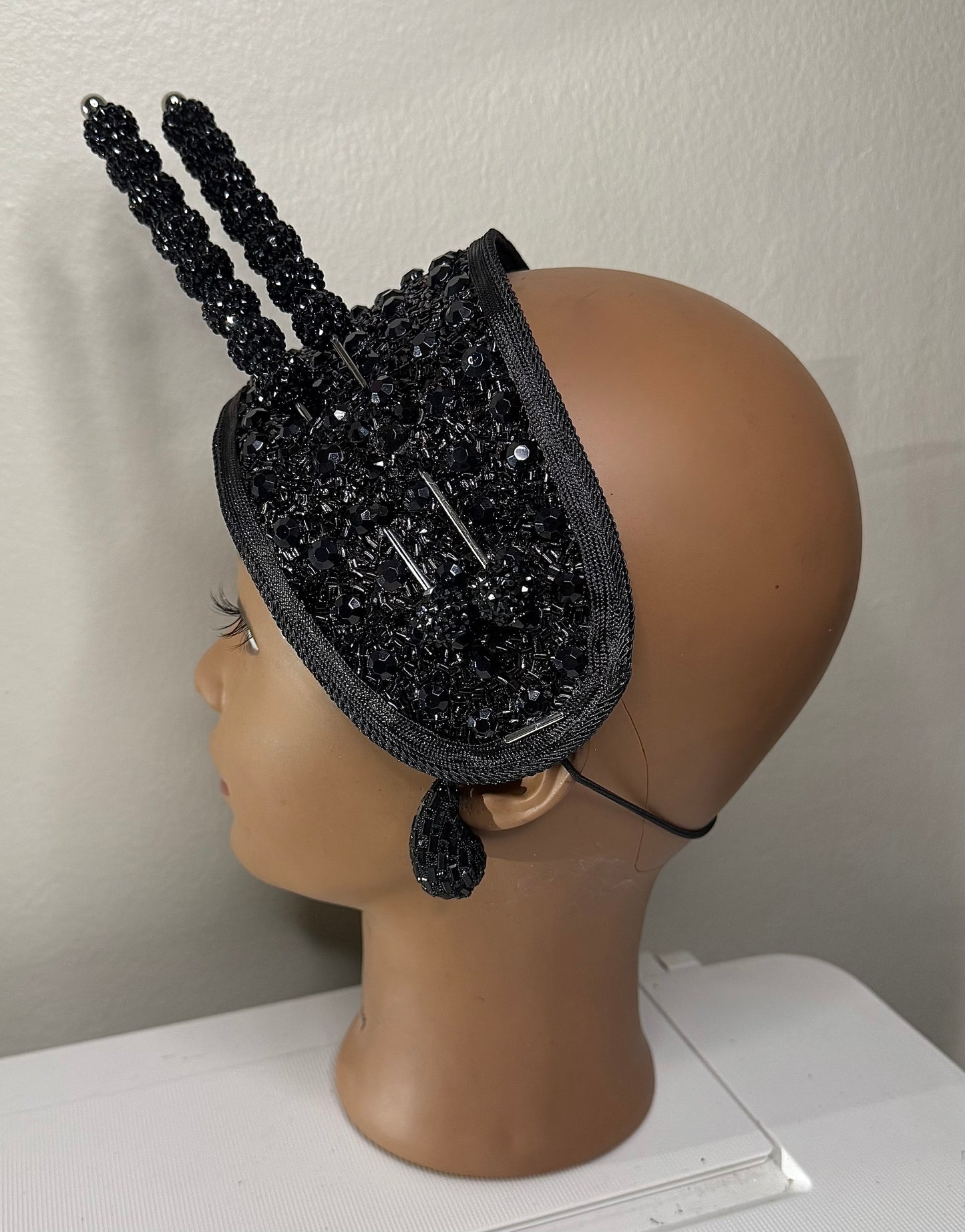 Black Elastic Headband