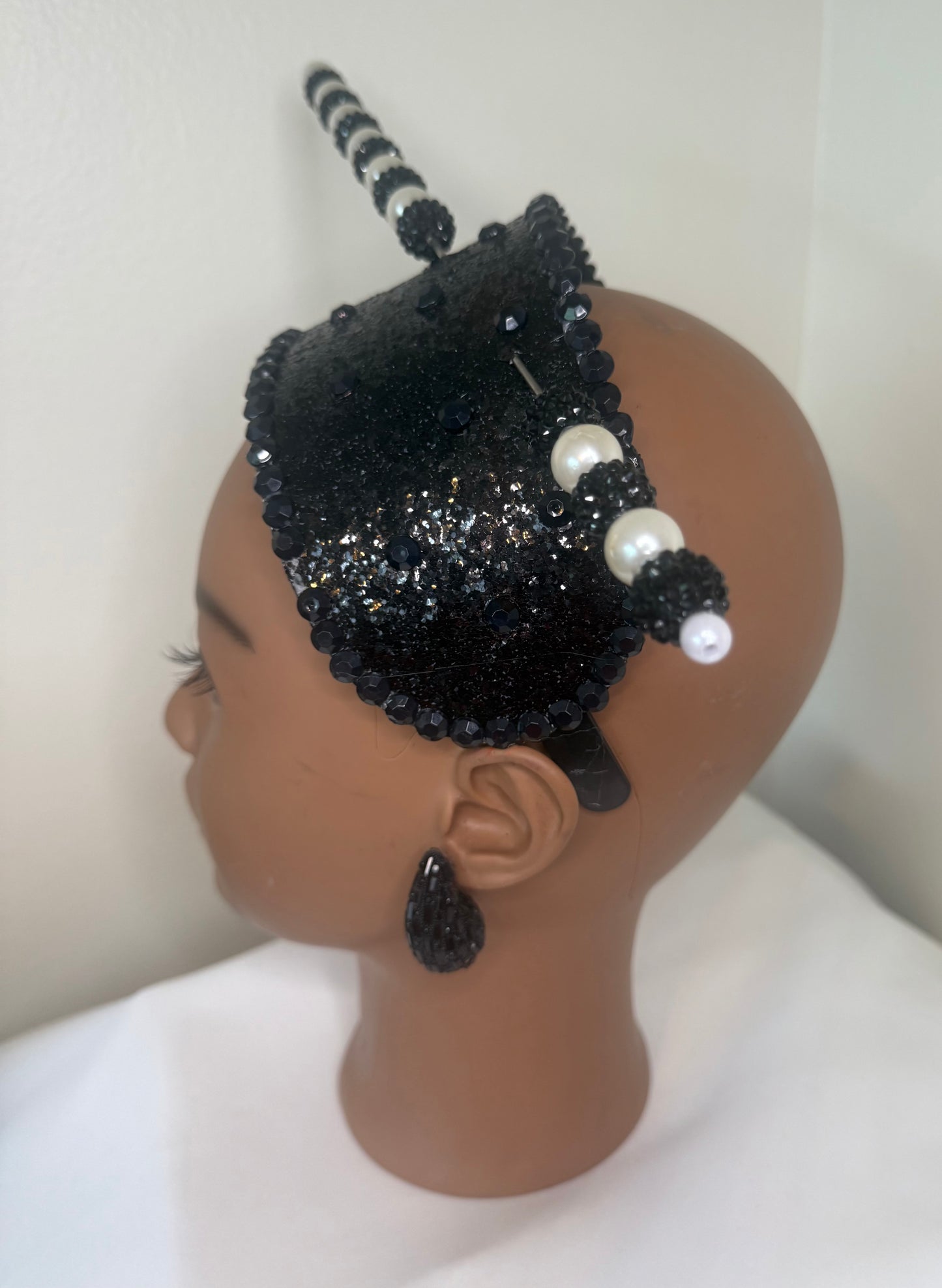 Black Fascinator