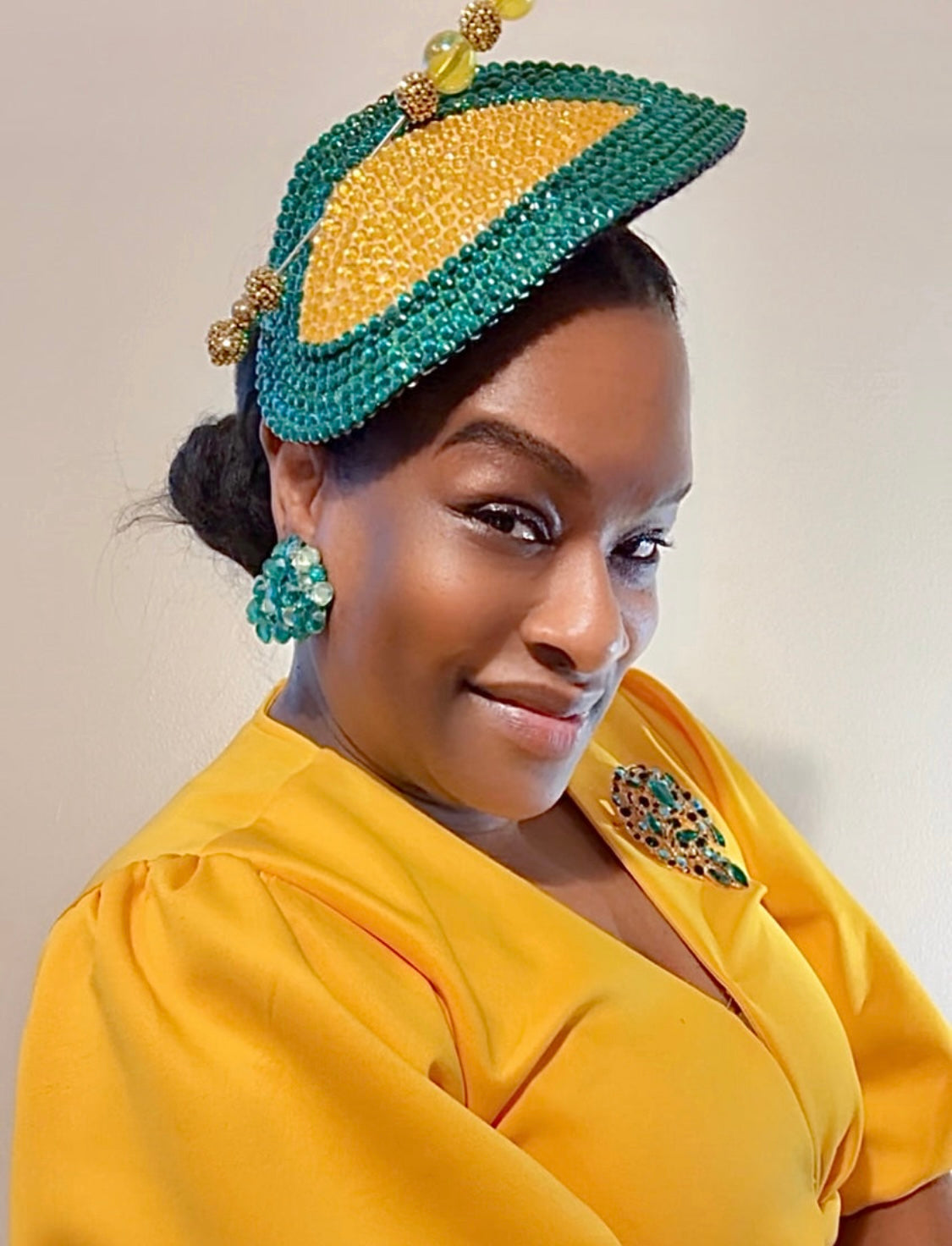 Emerald Space Beret