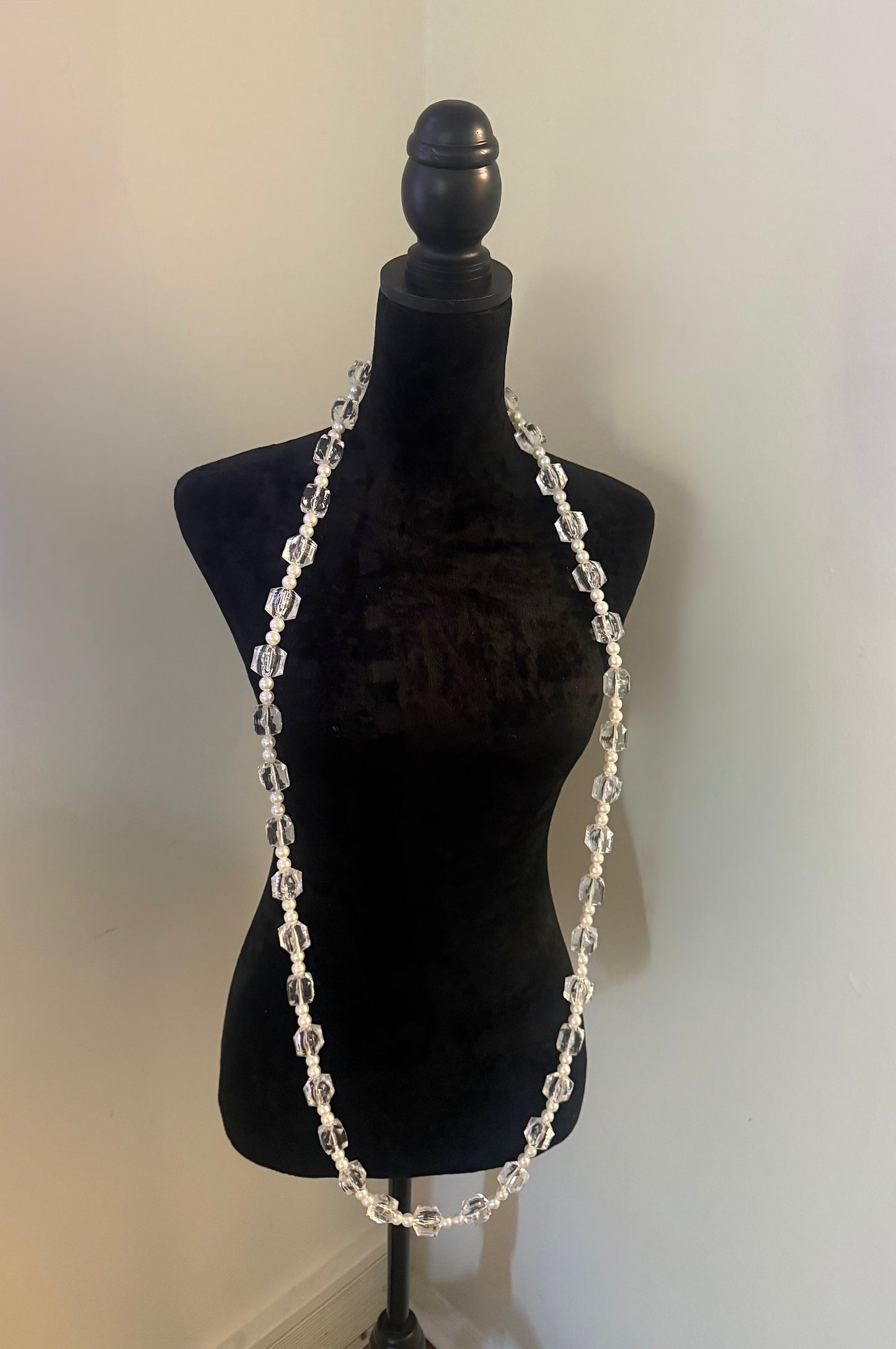 Crystal Rope Necklace