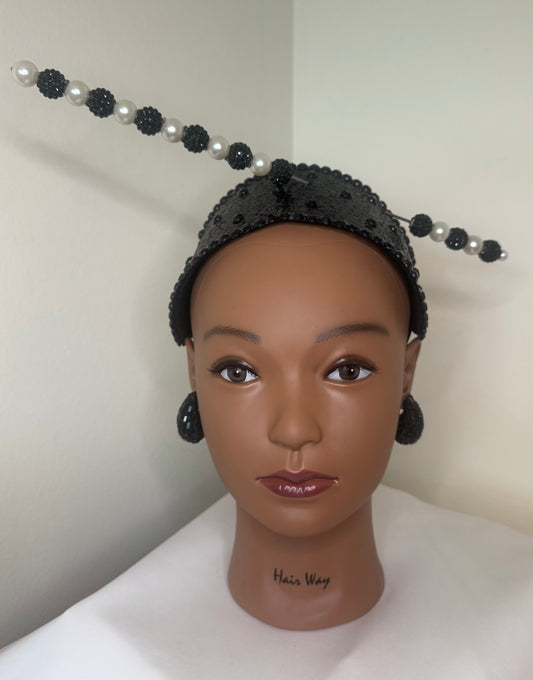 Black Fascinator