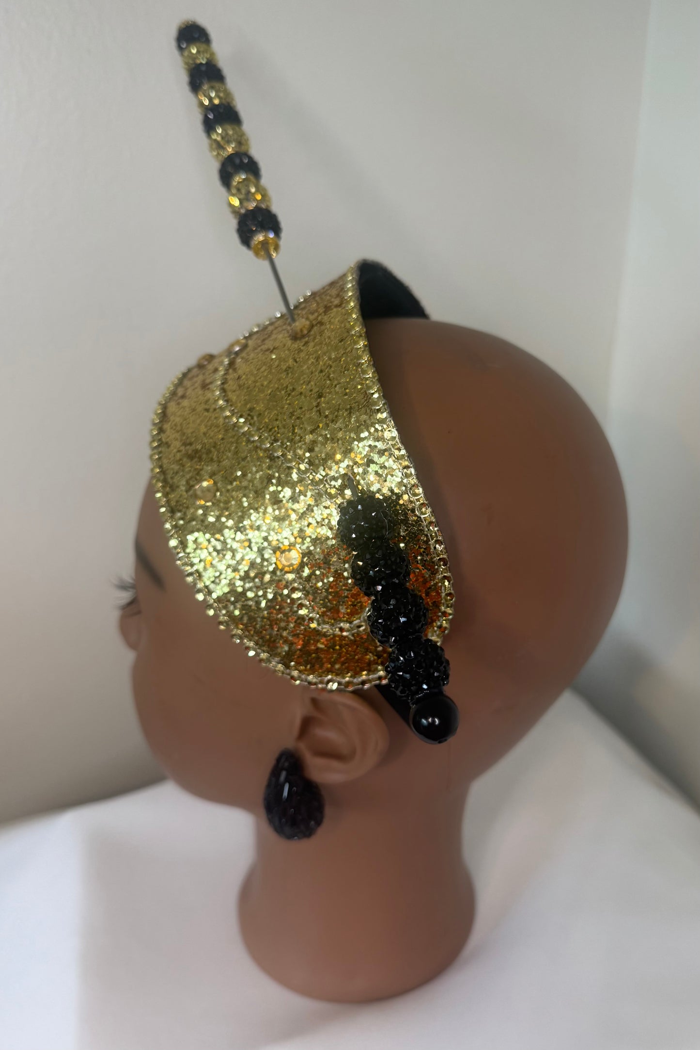 Gold Fascinator