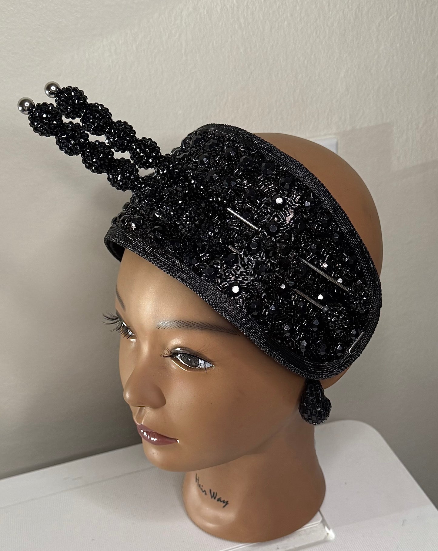 Black Elastic Headband
