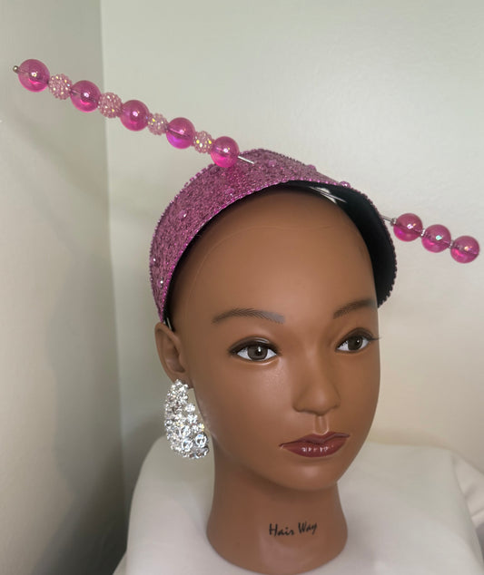 Princess Pink Fascinator