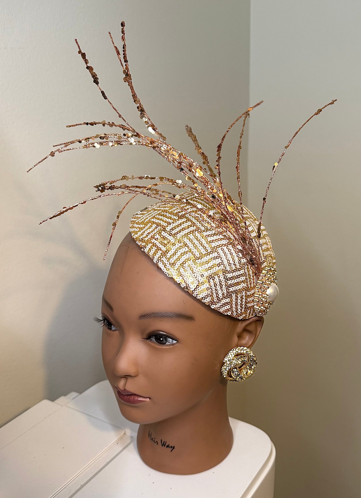 Bronze Gold Headpiece