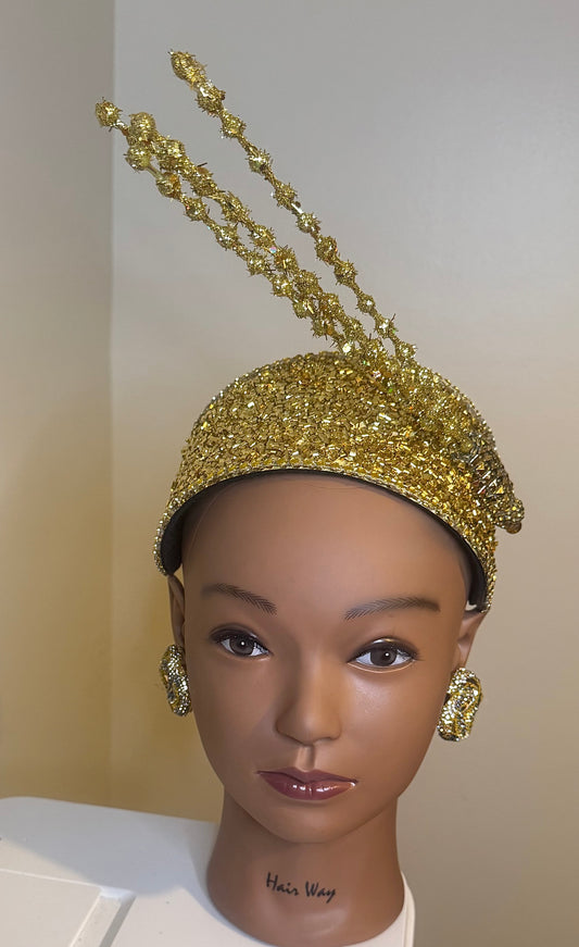 Modest Gold Headband