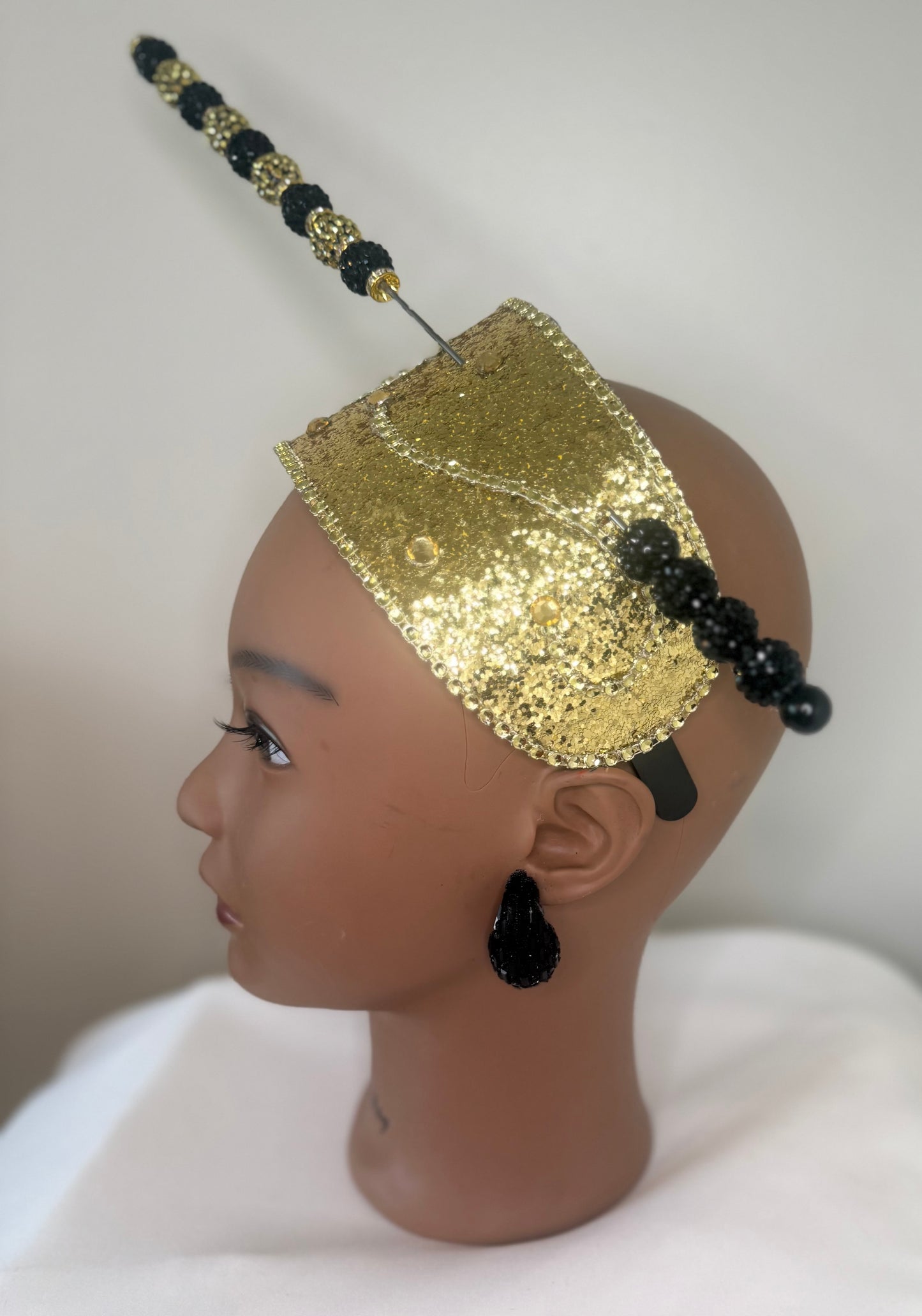 Gold Fascinator