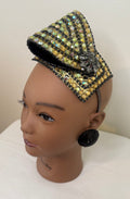 Gold & Black Headpiece