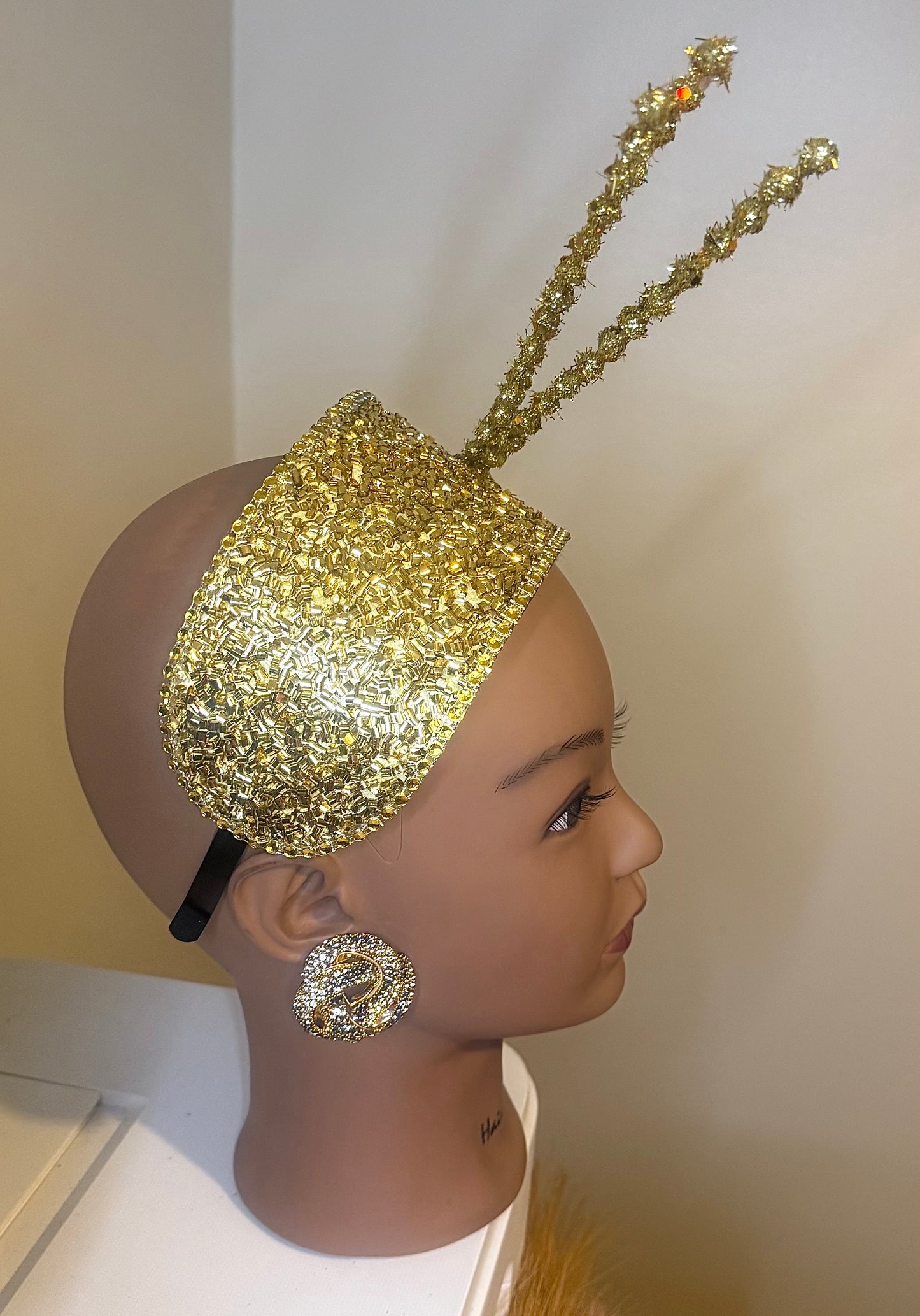 Modest Gold Headband