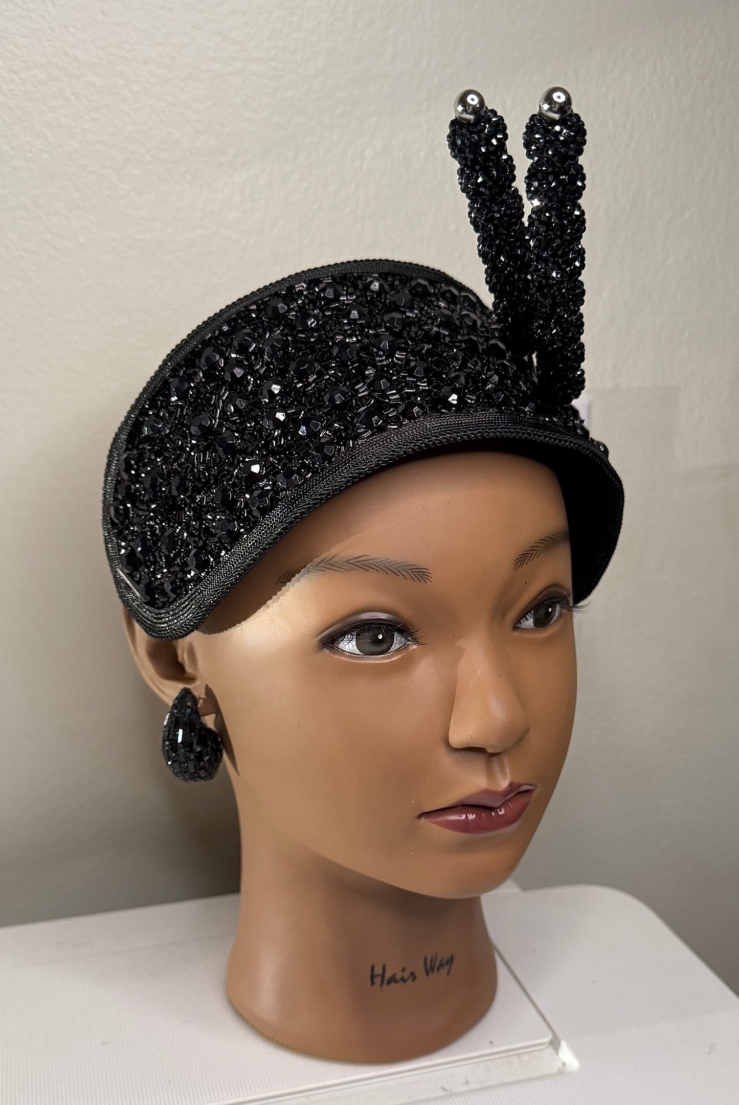 Black Elastic Headband