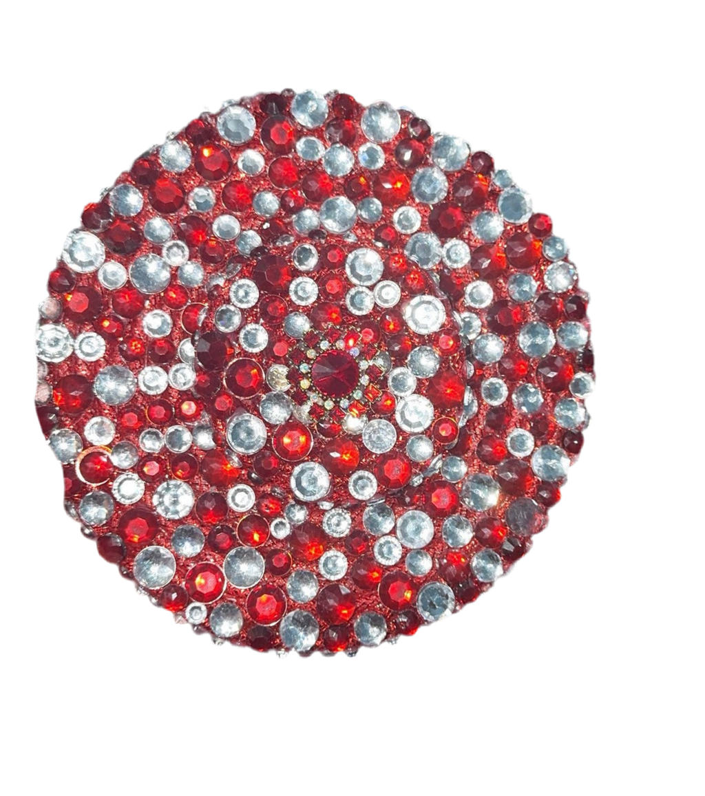 Red Diamonds Galaxy Corsage