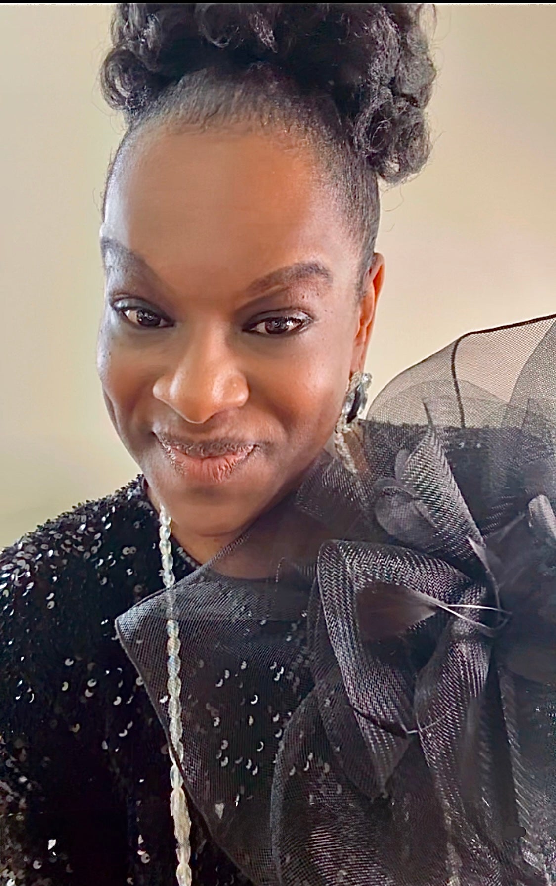 Universal Glam Mesh Fascinator/Corsage