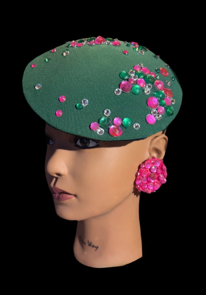 Pink Planet Earrings - Pink