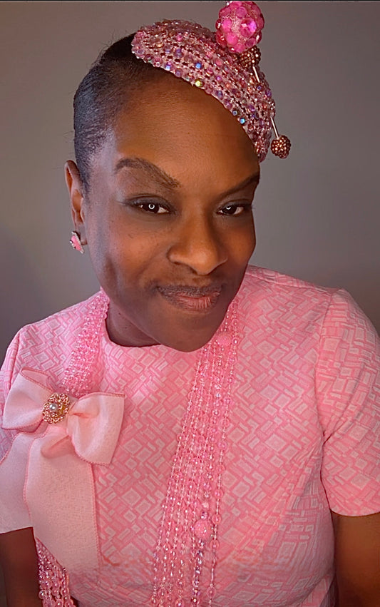 Pink Blinged Out Razor