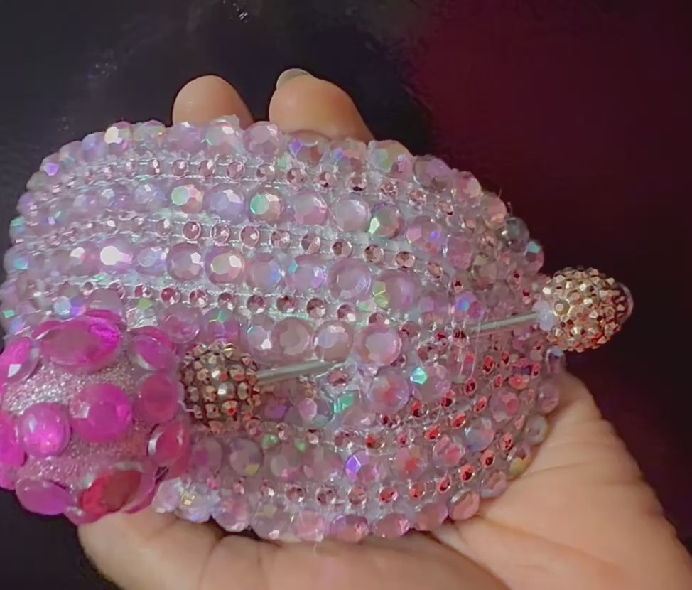 Pink Blinged Out Razor